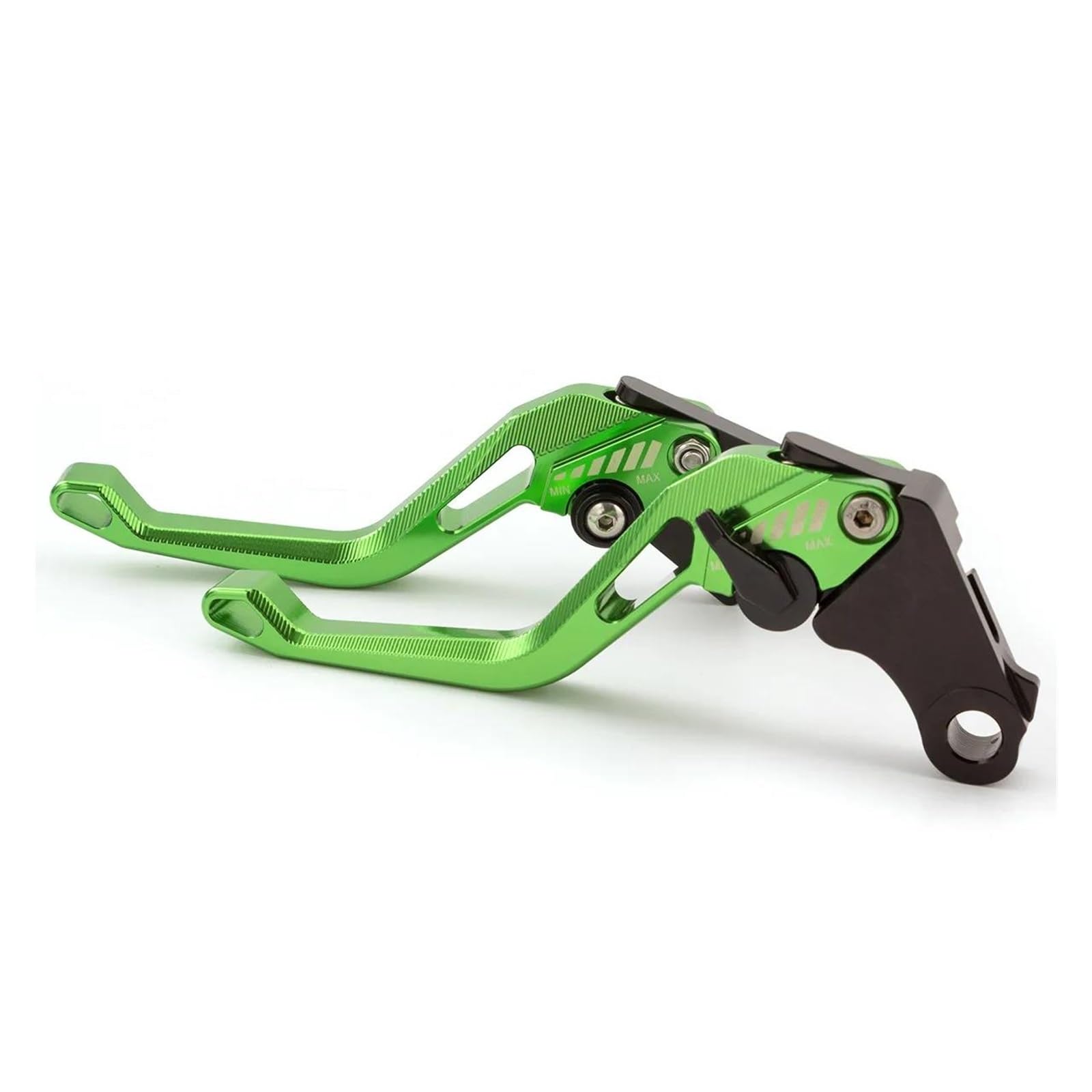 Rvevfbkbal Green Motorcycle Adjustable Brake Clutch Lever Handles For Z1000 Z1000sx 2007-2016 Z750r Zx10r Zx6r 636(Green)