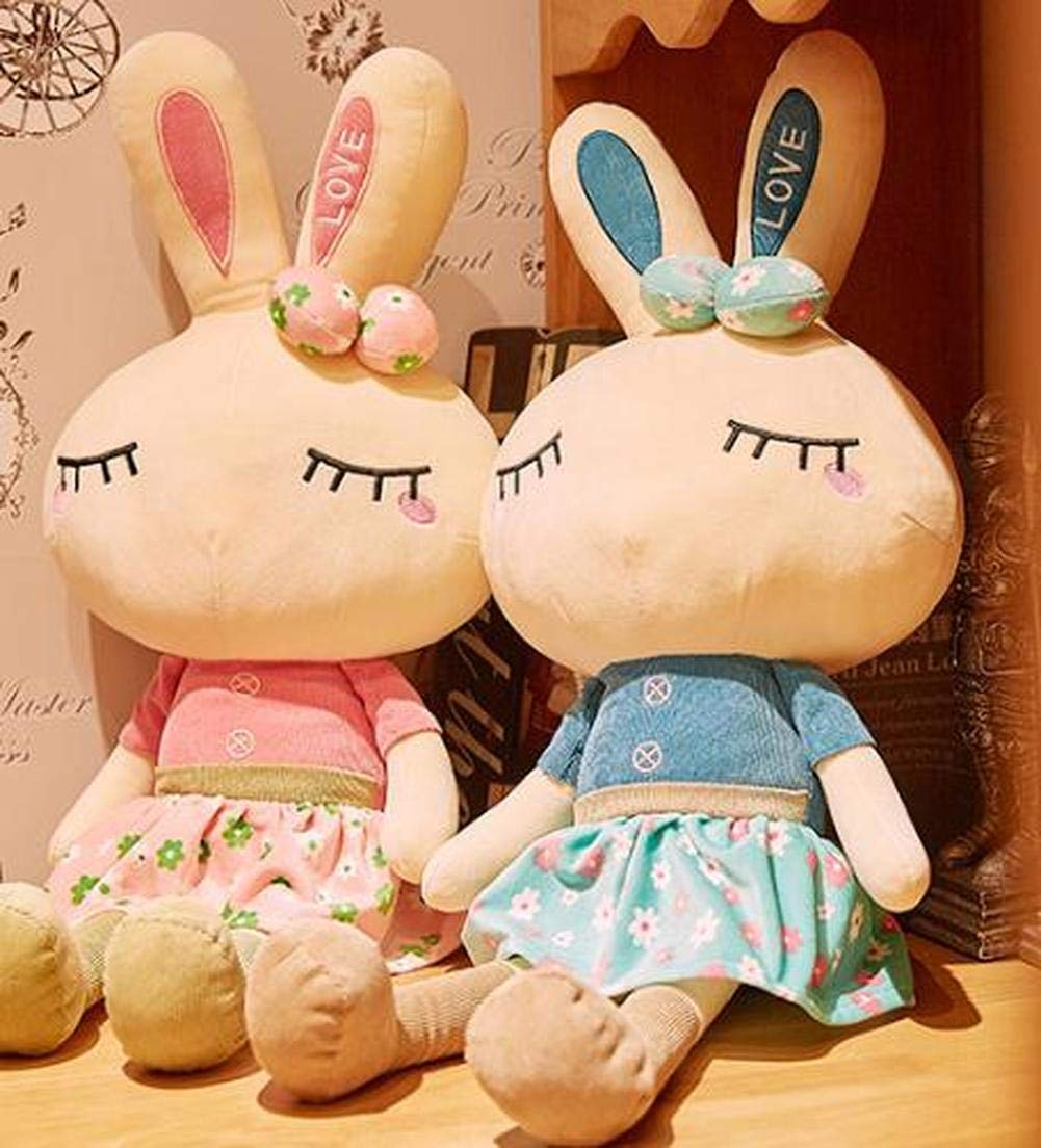 Amazon.co.jp: [ミートン] ぬいぐるみ 可愛い兎うさぎ 抱き枕 ふわふわ