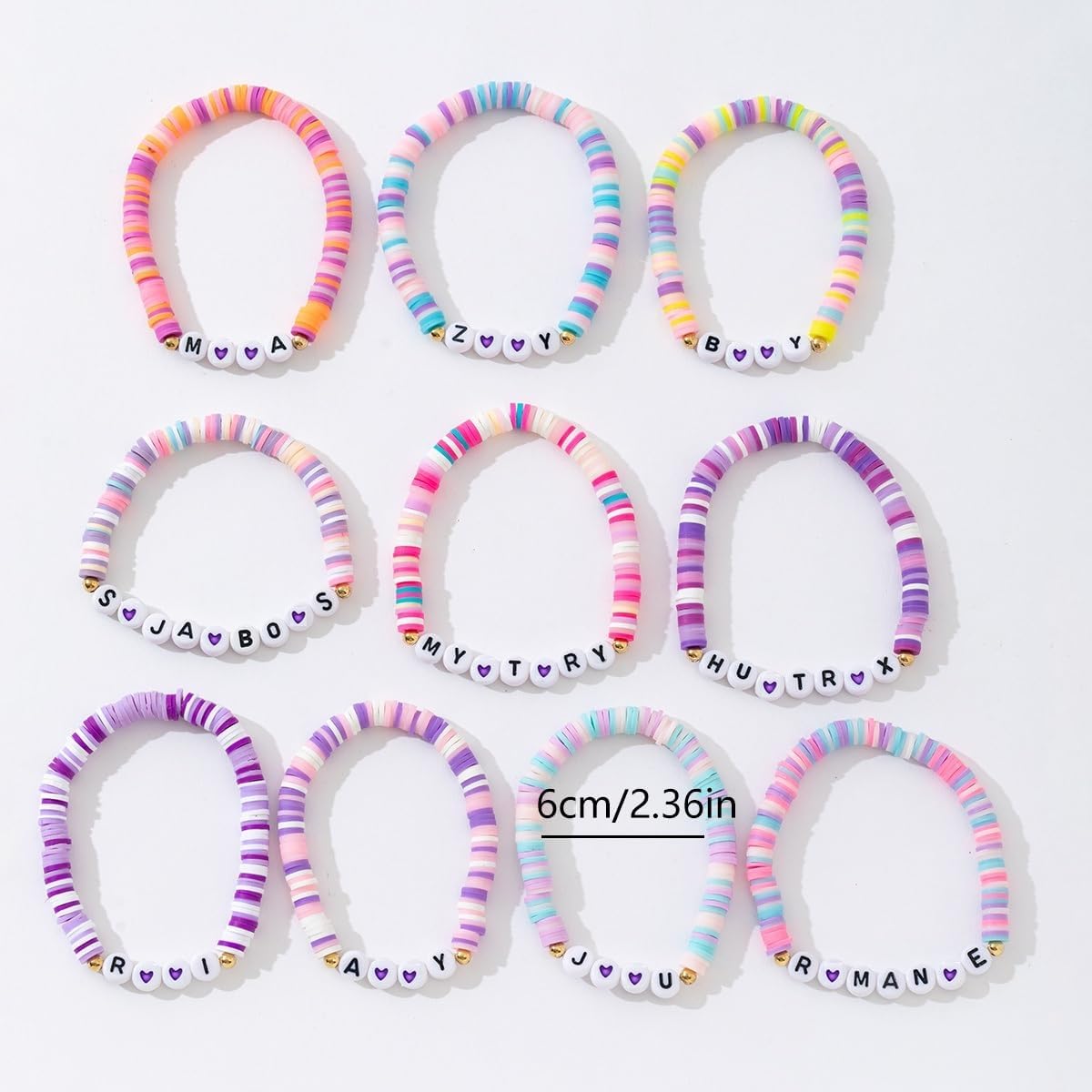 fmsao 10pcs Korea-pop Bracelets Demon Merch Bracelets For Women - Image 3