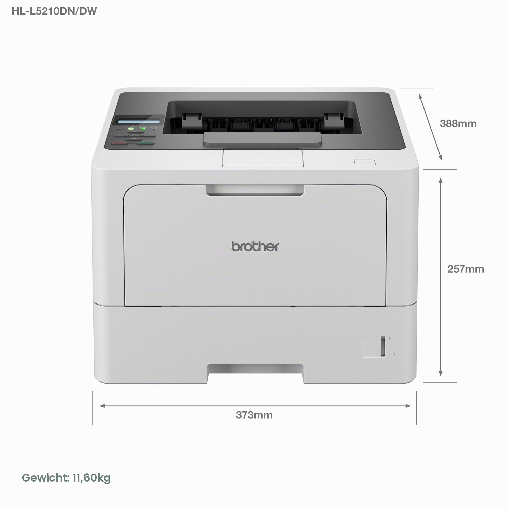 Drucker Laser SW BROTHER HL-L5210DN