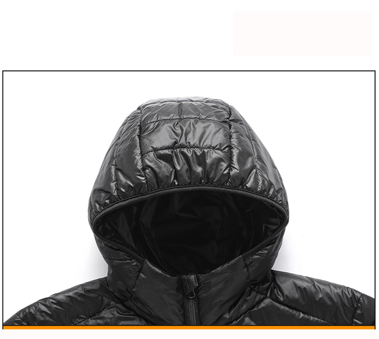 Piumino leggero da uomo ripiegabile acqua e antivento traspirante felpe con cappuccio giù cappotto, Equalizer 2.0 True Balance, X-Large