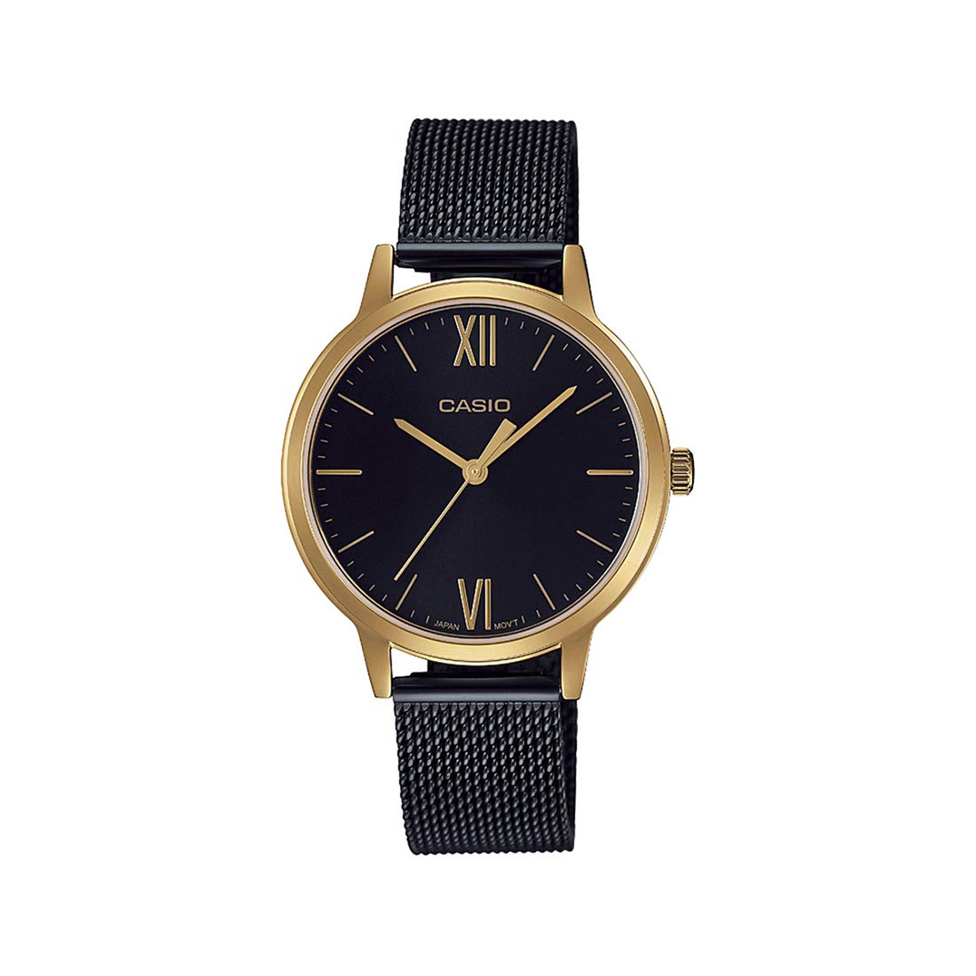 Casio Enticer Analog Black Dial Womens Watch - LTP-E157MGB-1BDF (A1790) (B08W4YTKBM) Amazon Price History, Amazon Price Tracker