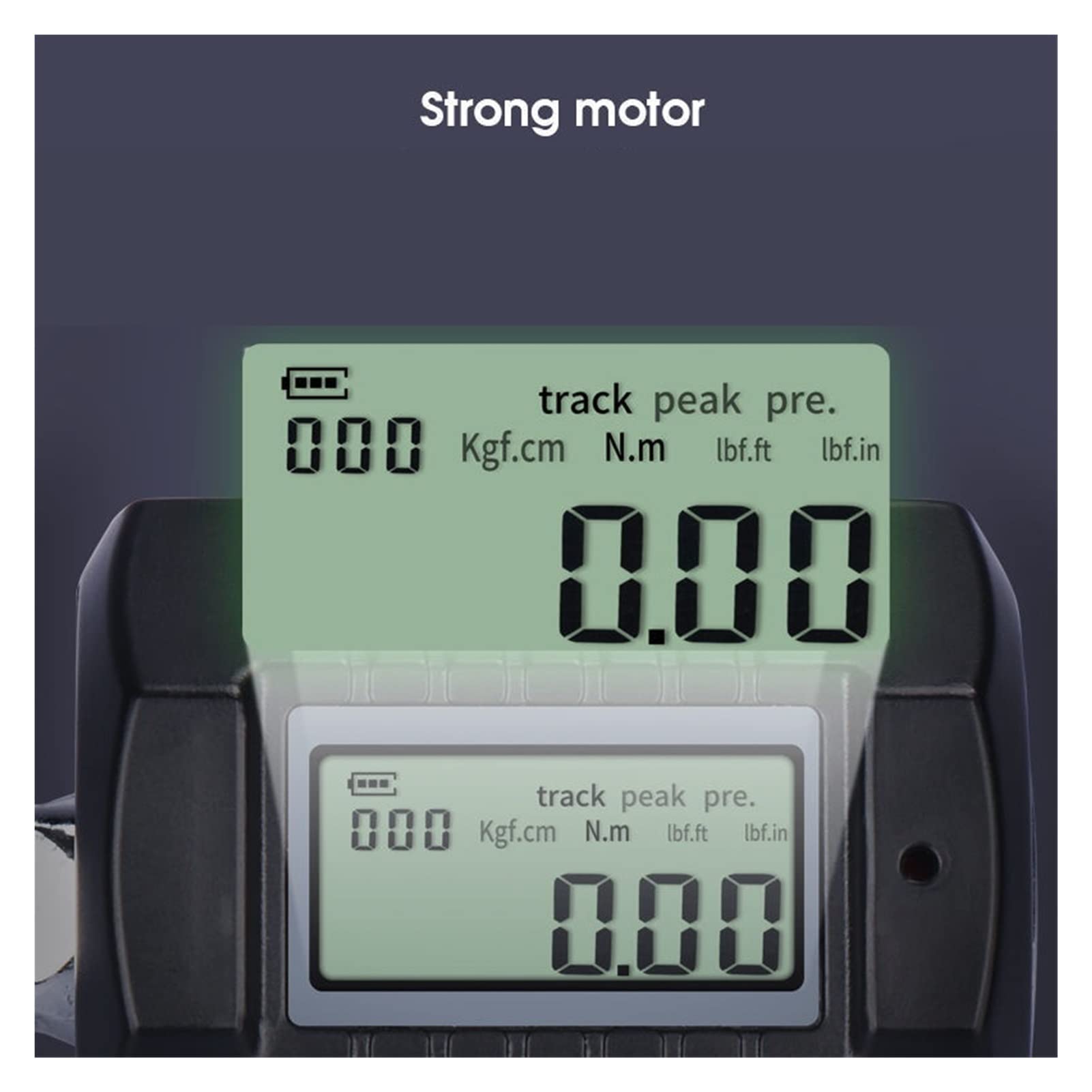 Klucz dynamometryczny, Cyfrowy klucz dynamometryczny WEI Degrees Digital Meter Meter Miernik momentu obrotowego Tester z kluczem mechanicznym za pomocą cyfrowego(WNC—200N.M)