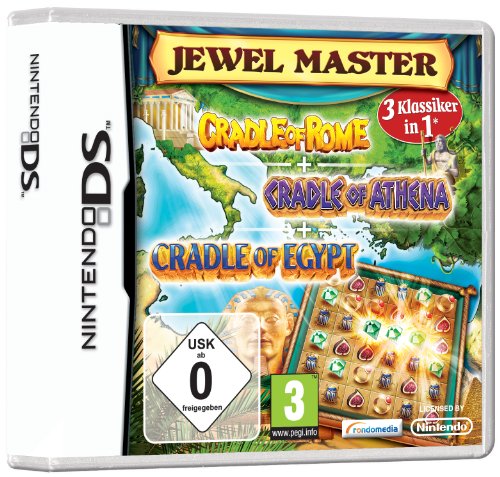 Jewel Master: Cradle of Rome + Cradle of Athena + Cradle of Egypt - [DS]