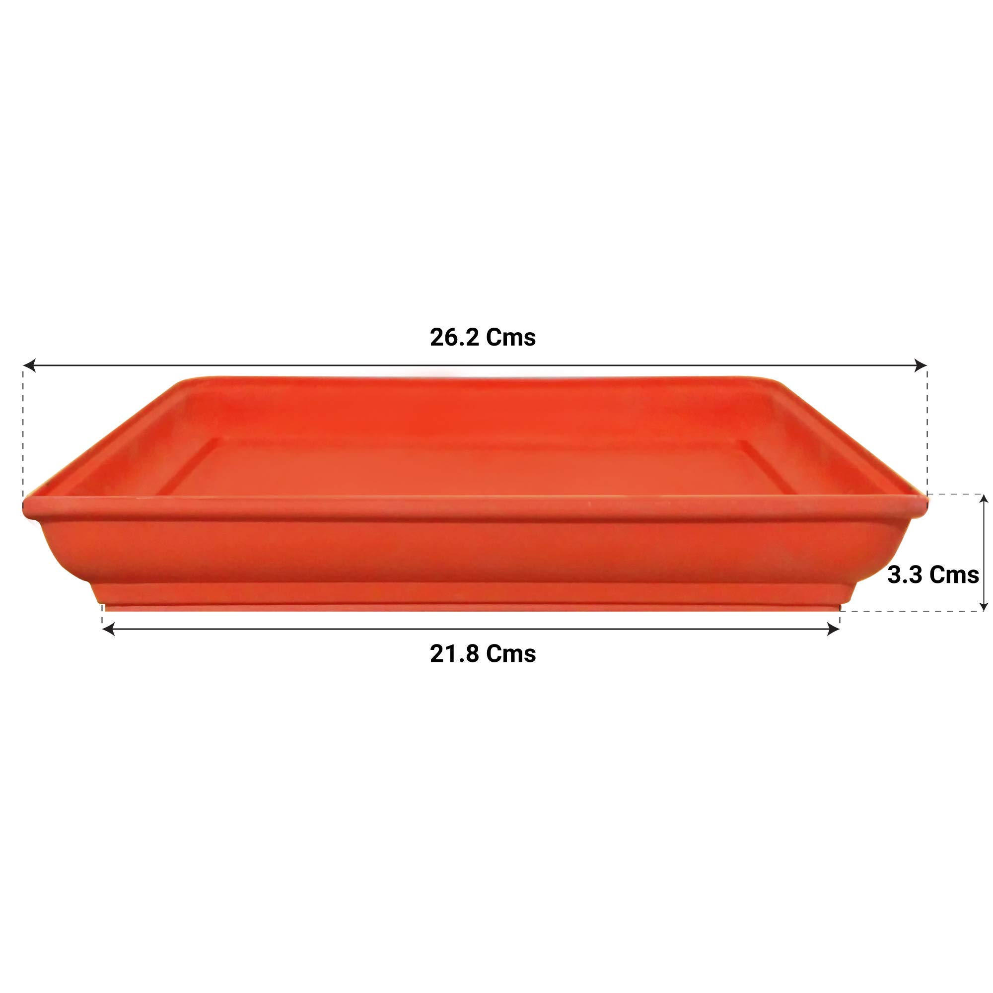 TrustBasket UV Plant Saucers - Set of 3 -2