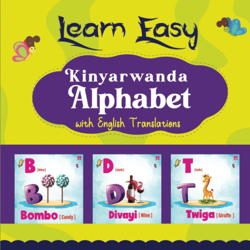 Learn Easy Kinyarwanda Alphabet with English Translations A Complete