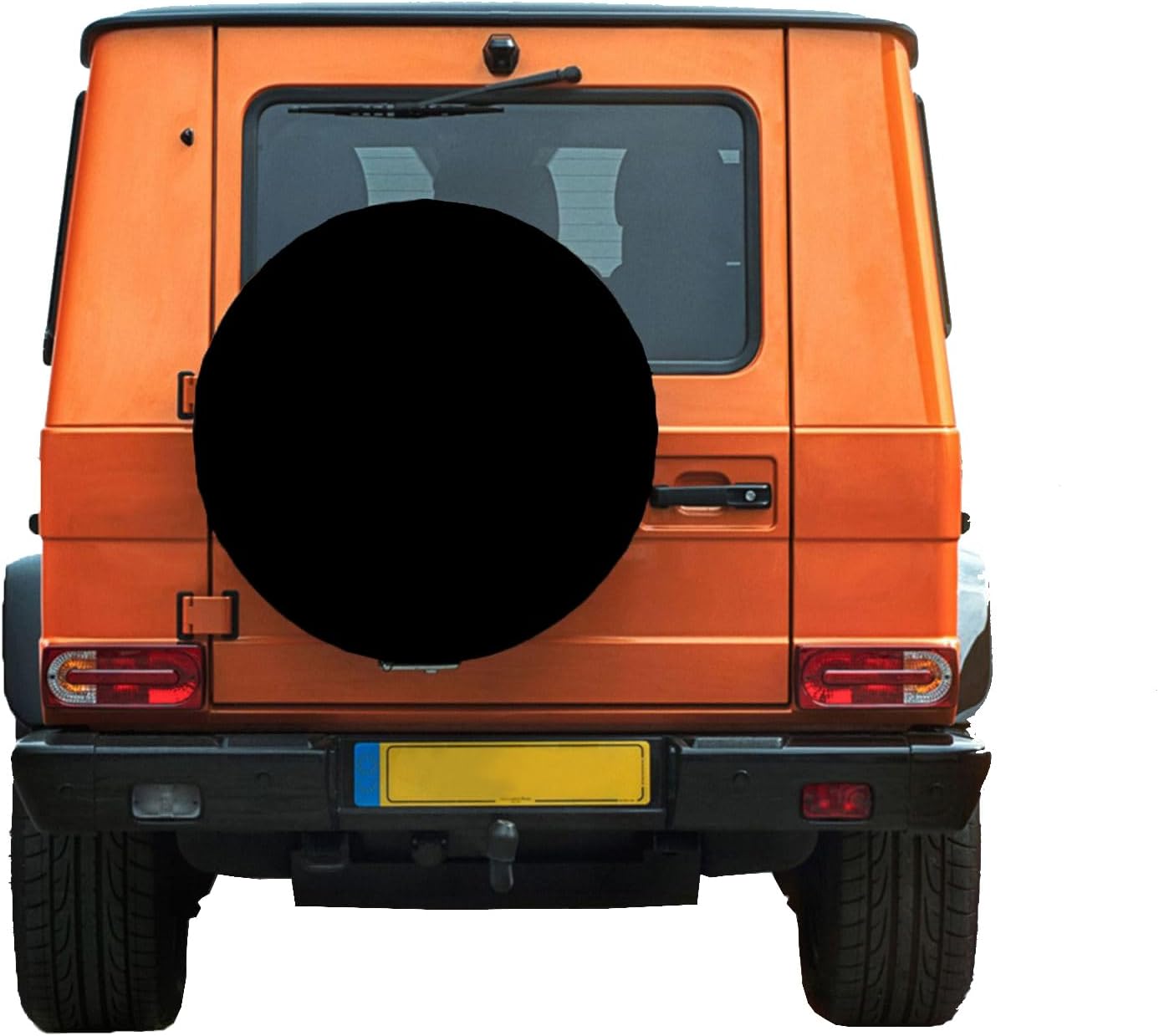 Custom Spare Tire Cover Design Your Logo Photo Text Personalized Wheel Covers Waterproof DustProof Universal Wheel Tire Protectors for Trailer Truck SUV Camper RV Many Vehicles, AllBlack