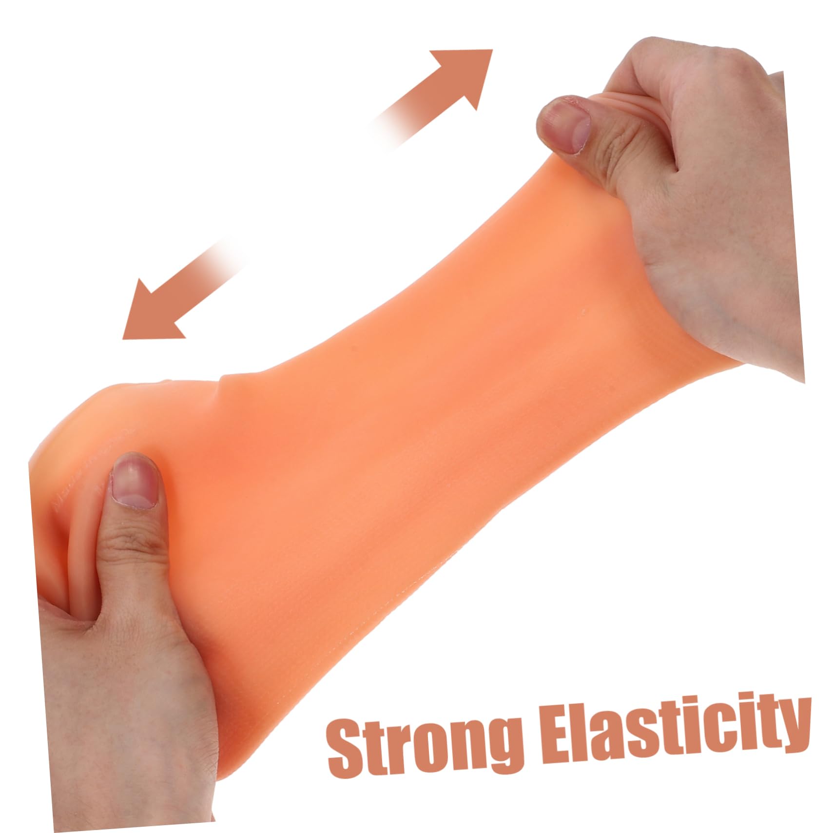 SOESFOUFU Heel Moisturizing Socks Aloe Infused Foot Socks for Cracked Skin Overnight Reusable Spa