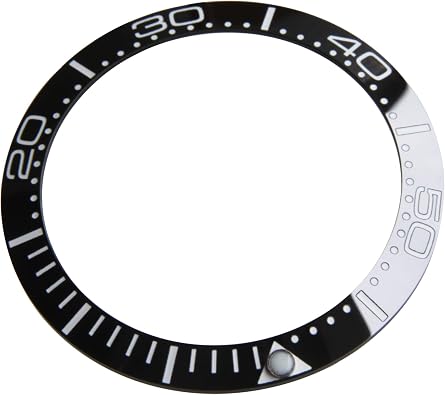 38mm Ceramic Omega Bezel for Omega seamaster Planet Ocean 007 41mm Automatic Watch
