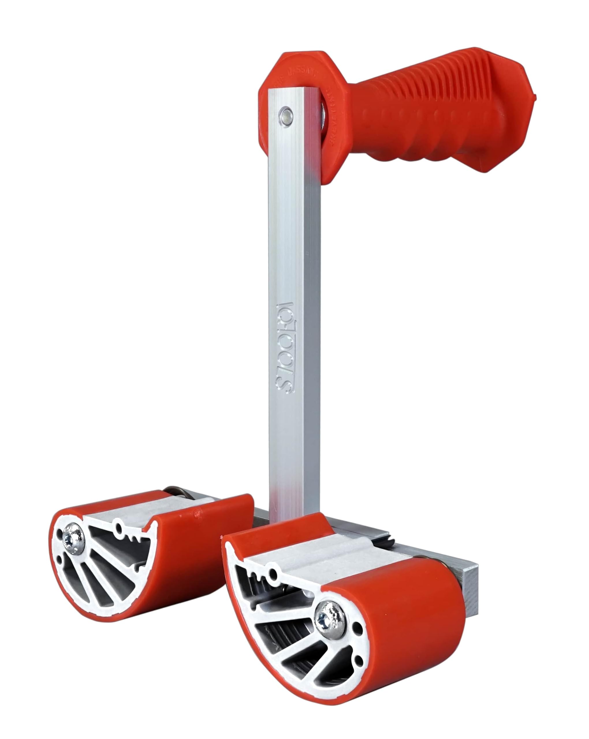 IQ-Tools PWE0003 wspornik płyt 40-120 mm (czerwony, 1 para, grubość 40-120 mm, do różnych materiałów, regulowana siła zacisku, zacisk zaciskowy, pomoc do noszenia, podnośnik płyt)
