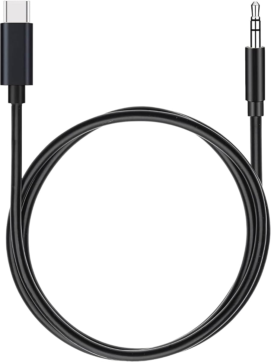 USB C to 3.5mm Audio Aux Jack Cable,3.3 ft