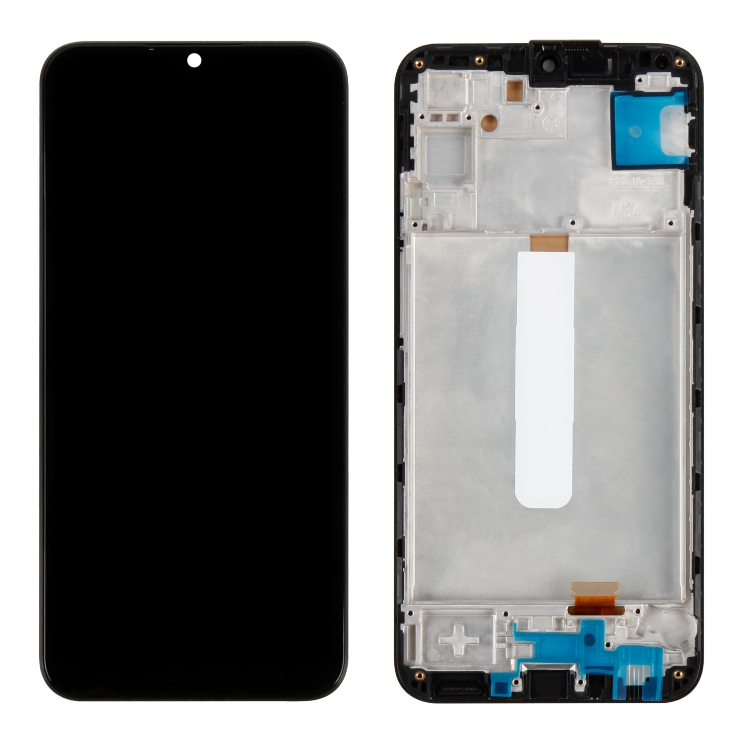Ekran LCD TFT do Samsung Galaxy M34 5G wyświetlacz do Samsung M34 5G SM-M346B, SM-M346B/DS wyświetlacz LCD, ekran dotykowy, zestaw naprawczy digitizr (czarny z ramą, bez odcisków palców)