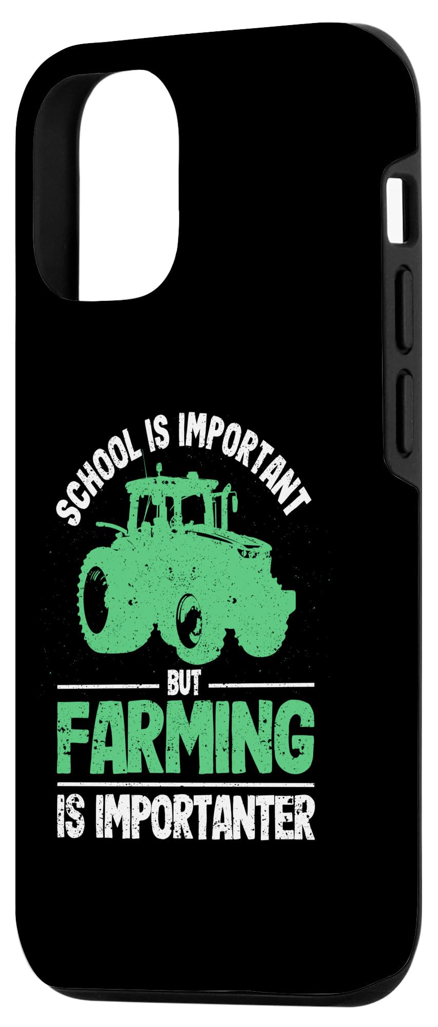 iPhone 14 Pro School Is Important But Farming Is Importanter - Farmer Case - Image 2