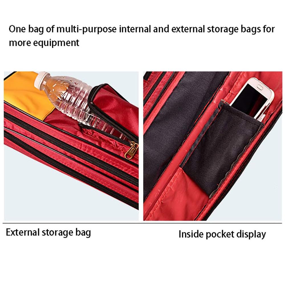 BBorsa Spada Taichi Spada, Borsa Da Trasporto Giapponese Per Bokken, Borsa Per Il Trasporto A Uno E Doppio Strato Di Spada Con Tasche Multiple, Singola E Doppia Custodia