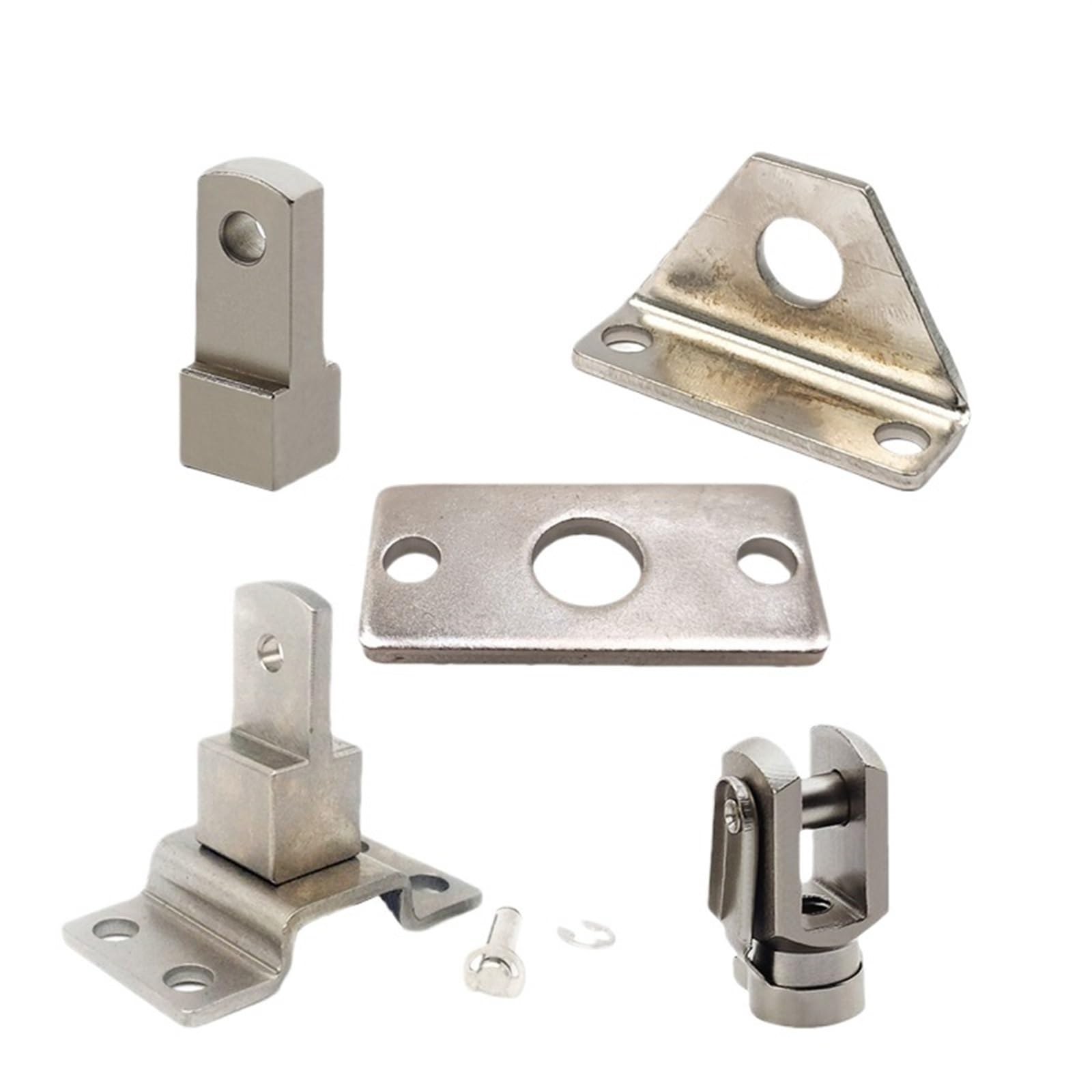 Soporte de cilindro mini CDJ2B de 10mm tipo LB para fijación cilíndrica precisa