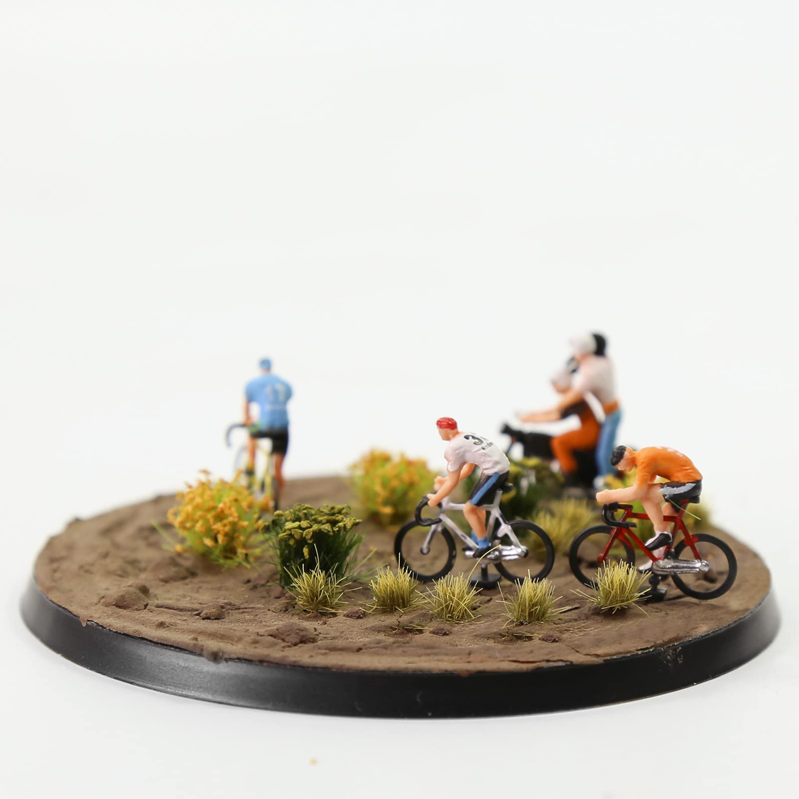 Evemodel Lot de 100 bases rondes en plastique de 25 mm pour jeux de guerre