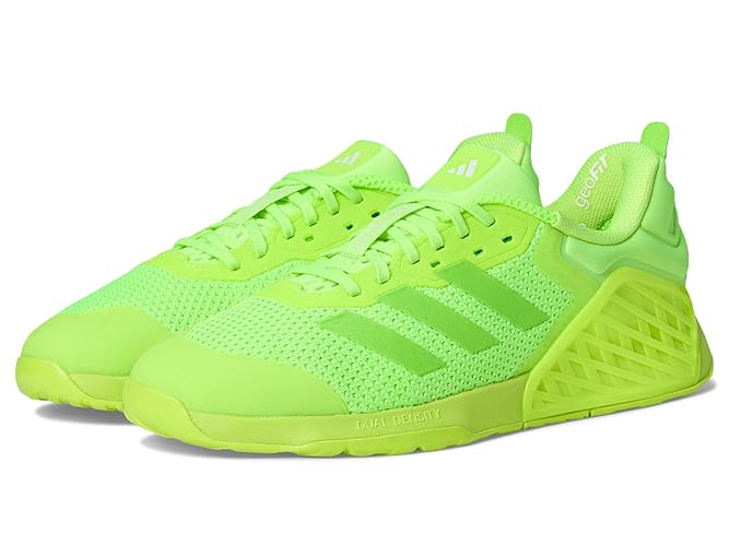 adidas Unisex-Adult Dropset 3 Trainer - 9 Women/8 Men - Lucid Lemon/Lucid Lemon/Lucid Lemon