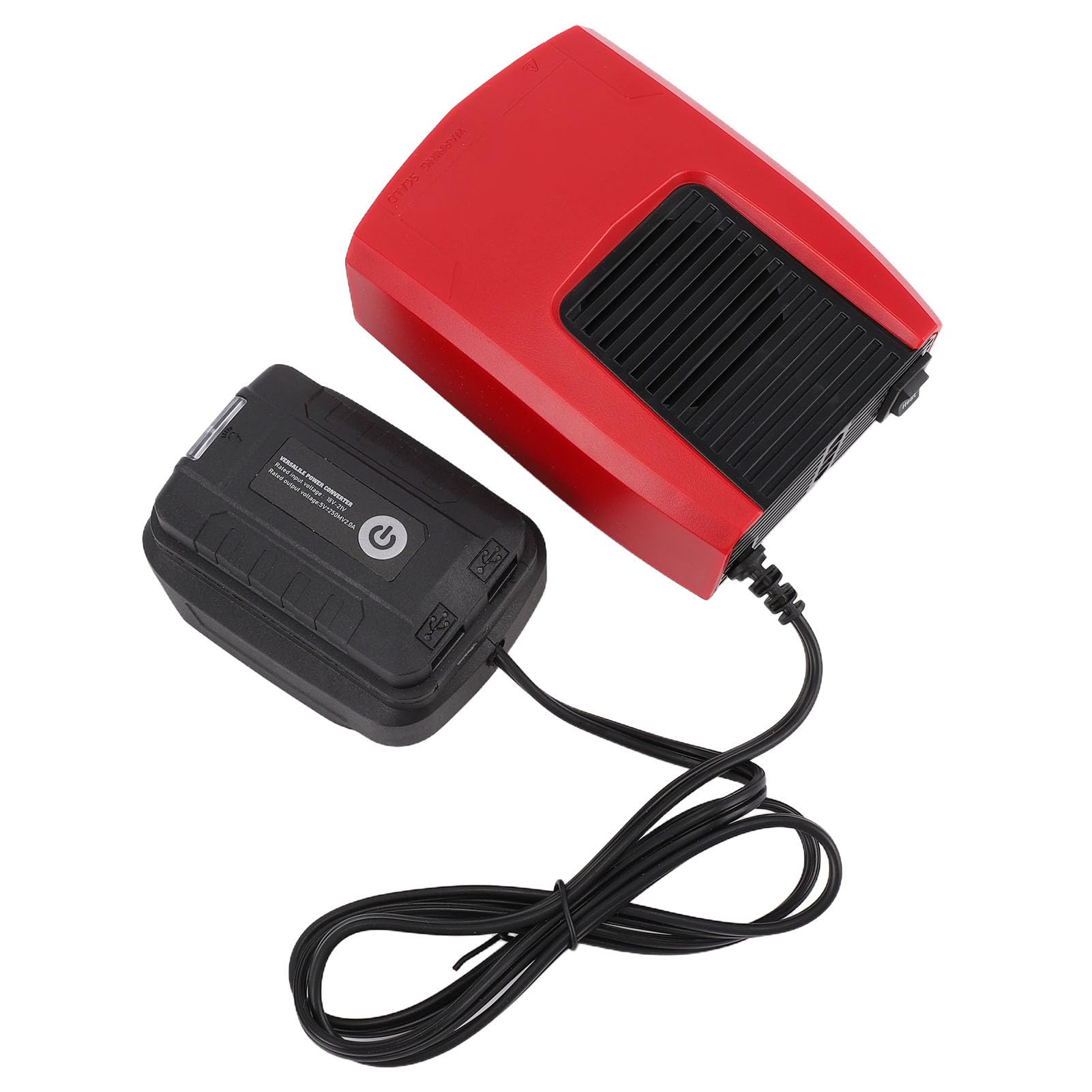Mingzhe Compact Li Ion Battery Space Heater with Light USB Port for Camping