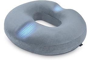 Tailbone Comfort: HOMCA BBL Pillow for Butt After Surgery