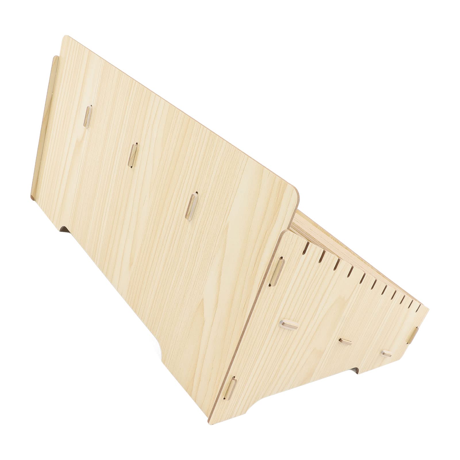 Scatola Portaoggetti da Scrivania in Legno con Design a 48 Griglie, Resistente Porta Cellulare Multiplo per Casa e Ufficio, Legno Sintetico, Facile da Installare