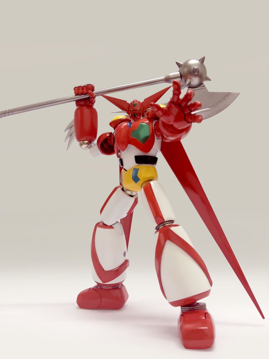 ダイナマイトアクションシリーズNo.１０　新ゲッター1メタリックレッドバージョン Amazon.co.jp: ダイナマイトアクション! NO.10 新ゲッターロボ