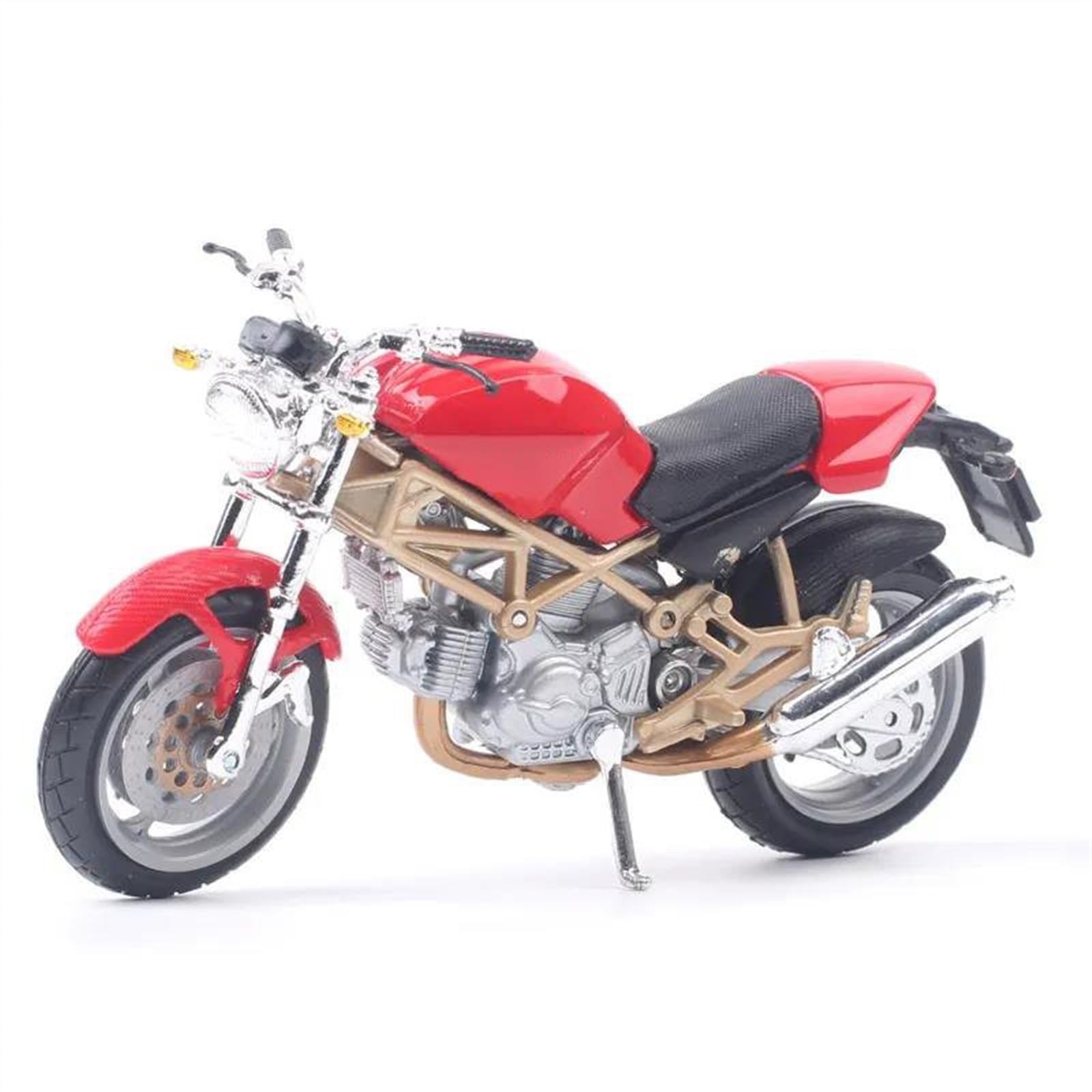 SEYXF Motorbike Toy Motorcycle Simulation Diecast Model Collection Gift 1:18 for Ducati Monster 900