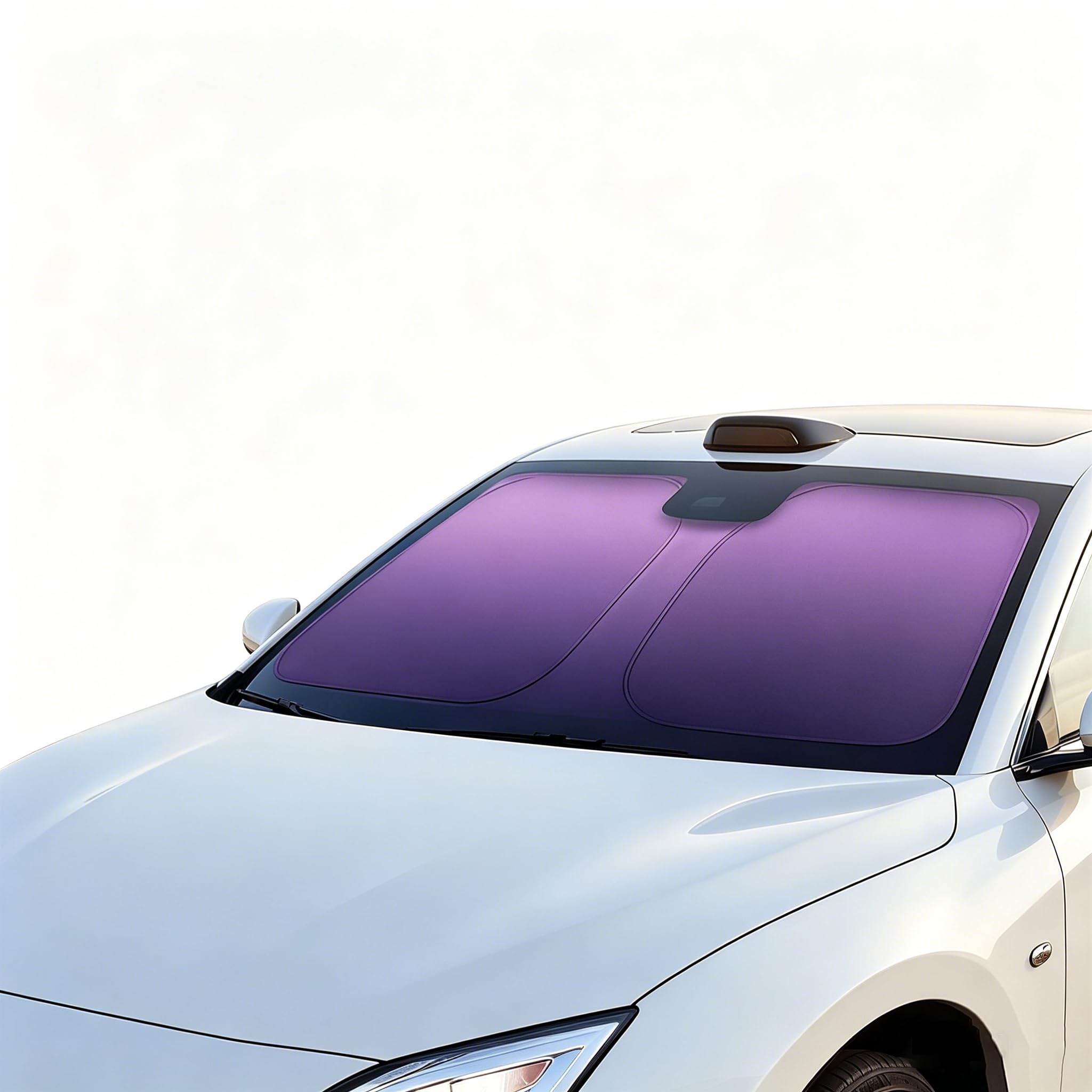 KADROMEX Windscreen Sun Shade for Car for Mercedes Benz GLE 1997-2025 W163 W164 W166 W167 | Foldable Front Window Sun Visor | Internal UV Heat Reflector & Sun Blind - Keeps Interior Cool