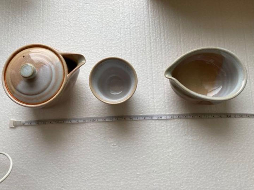 萩焼煎茶セット 萩焼 煎茶器 急須 湯呑酒器 猪口 徳利 盃 煎茶