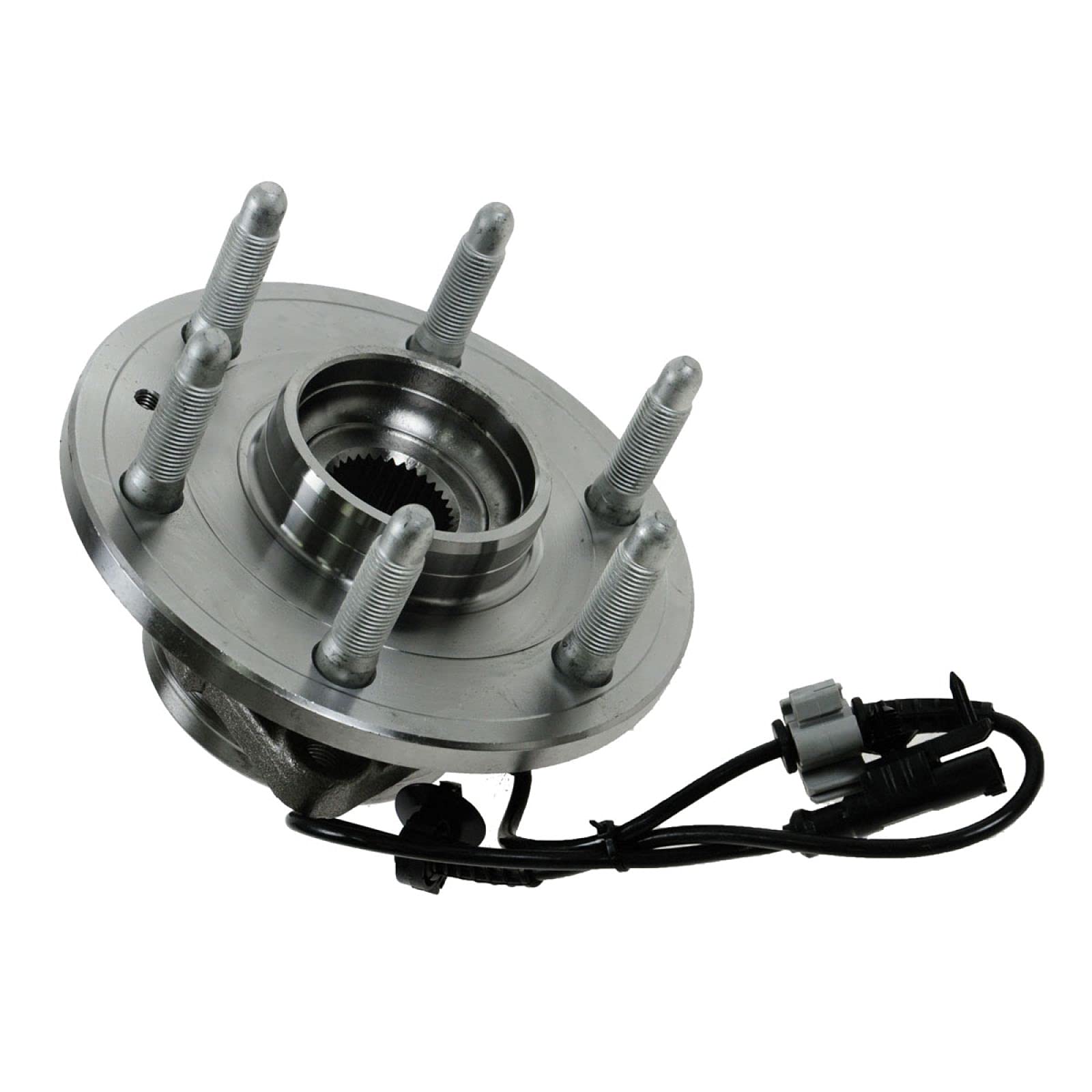 AM Autoparts Front Brake Kit – Drilled & Slotted Rotors, Ceramic Pads, Wheel Bearings For Jeep Cherokee/Wrangler