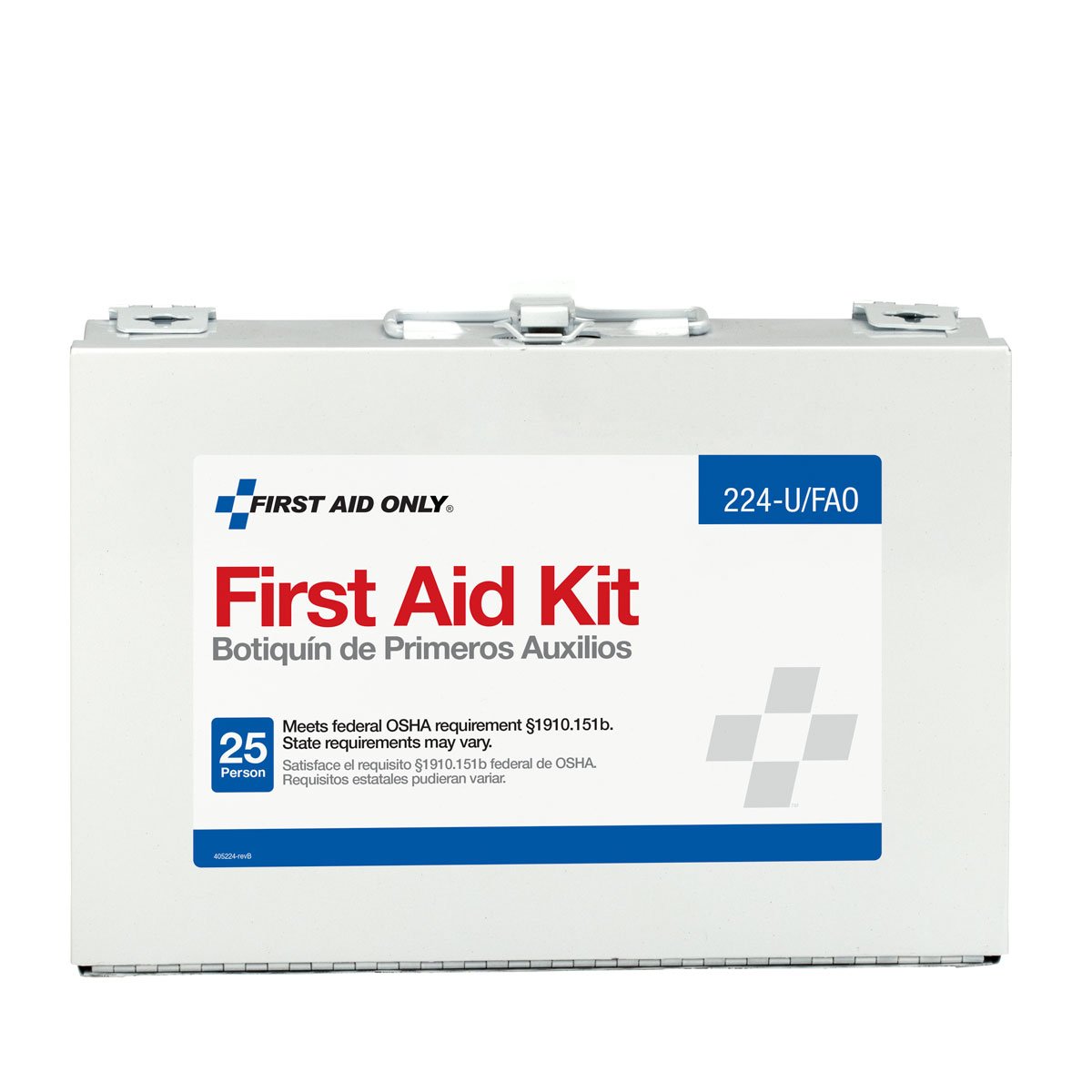 First Aid Only 224-U/FAO OSHA-Compliant 25-Person Emergency First Aid Kit for Office, Home Renovation, Job Sites, and Construction Vehicles, 106 Pieces — Amazon image 2