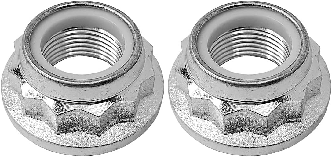 2PCS Axle Nut Driveshaft Spindle Nuts for VW Jetta Golf Beetle Passat Audi TT OEM N90587602 M20x1.5
