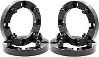 Vista 10 de Wheel Accessories Parts 2 piezas de espaciadores de rueda para ATV UTV de 4 en 156 mm 4x156 mm, 1 pulgada de espesor, 130 mm de buje, perno de rosca
