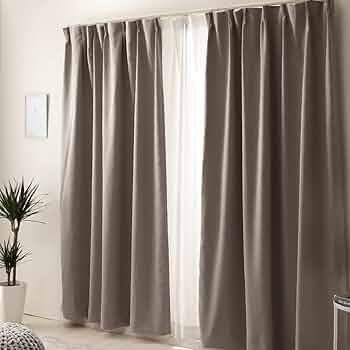 グレージュカーテン200×245 2枚 61T52Sh0r1L._AC_UF350,