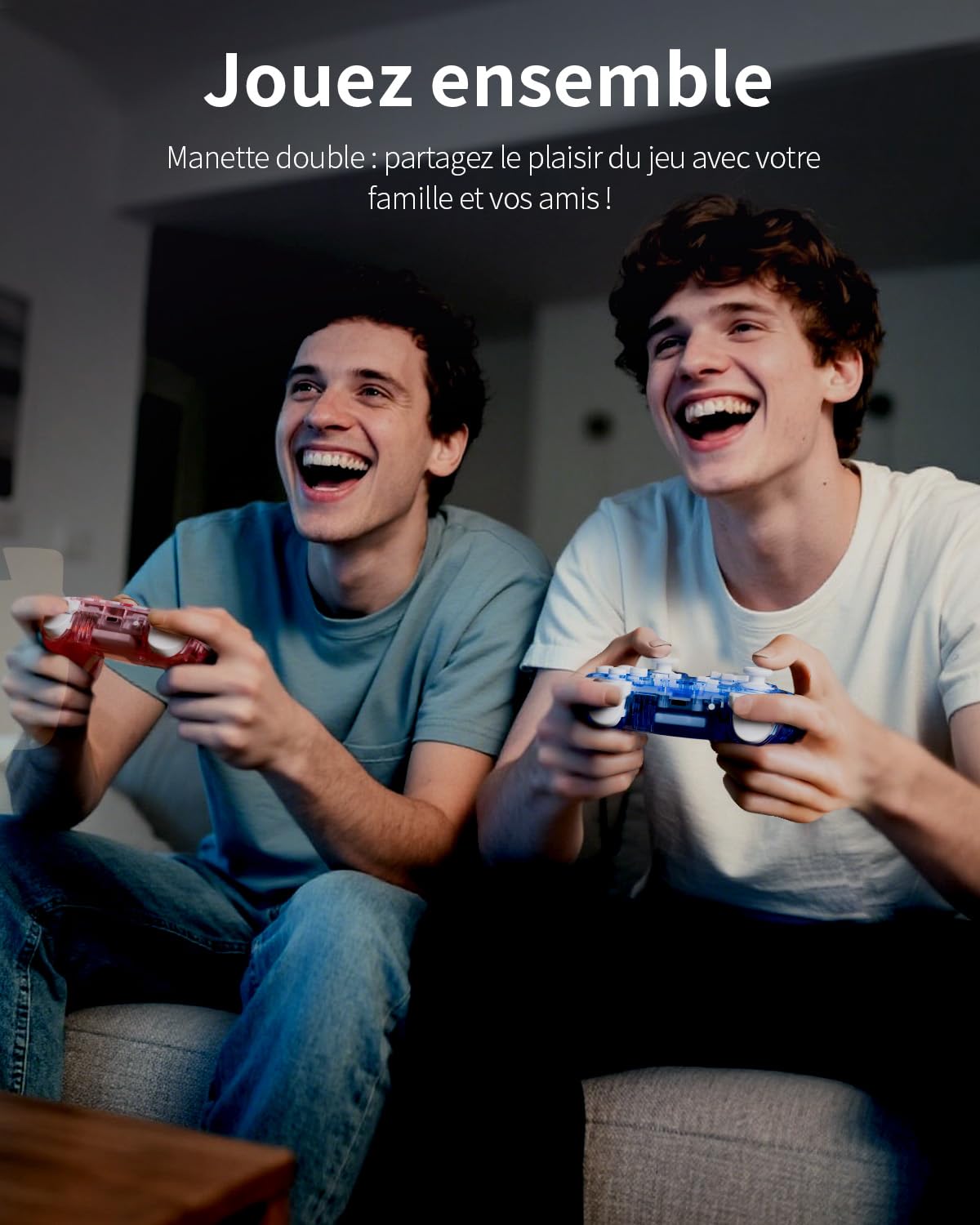 Gipnruot Manette sans fil à effet Hall Switch 2, manette Pro sans fil compatible avec Switch 2/OLED/Lite, manette Bluetooth avec 7 couleurs LED/macro/capteur de mouvement/turbo - Rose/Gris