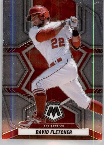 2022 Panini Mosaic #110 David Fletcher Los Angeles Angels Baseball Trading Card
