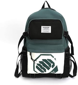 Student Backpack High School Backpack For Teenage Girls Boys Middle College Student School Bags Large Cool Casual Patchwork Women Backpack Men