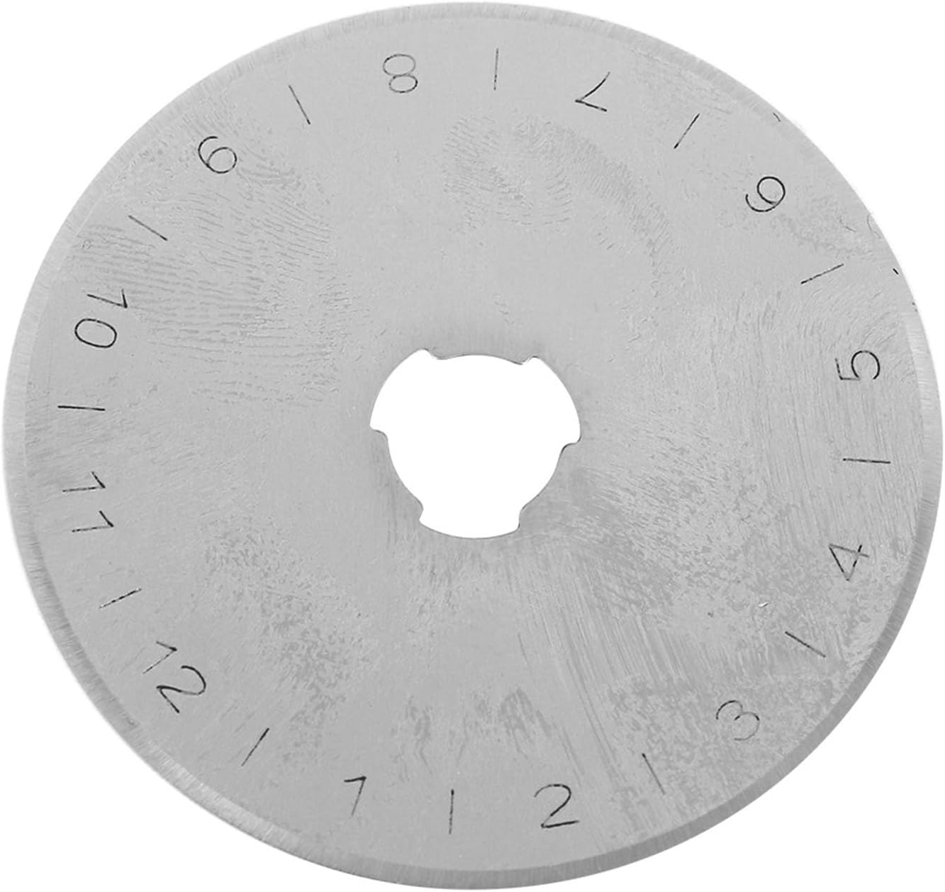 Pilipane 10pcs 1.77in Rotary Cutter Blades,Rotary Cutter for Fabric,Fabric Cutter Wheel,Leather Strap Cutter,Rotary Cutter Refill Blades for Cutting Leather Fabric Paper Craft Tool