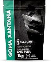 Goma Xantana 1Kg - 100% Puro Importado - Soldiers Nutrition