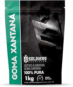 Goma Xantana 1Kg - 100% Puro Importado - Soldiers Nutrition