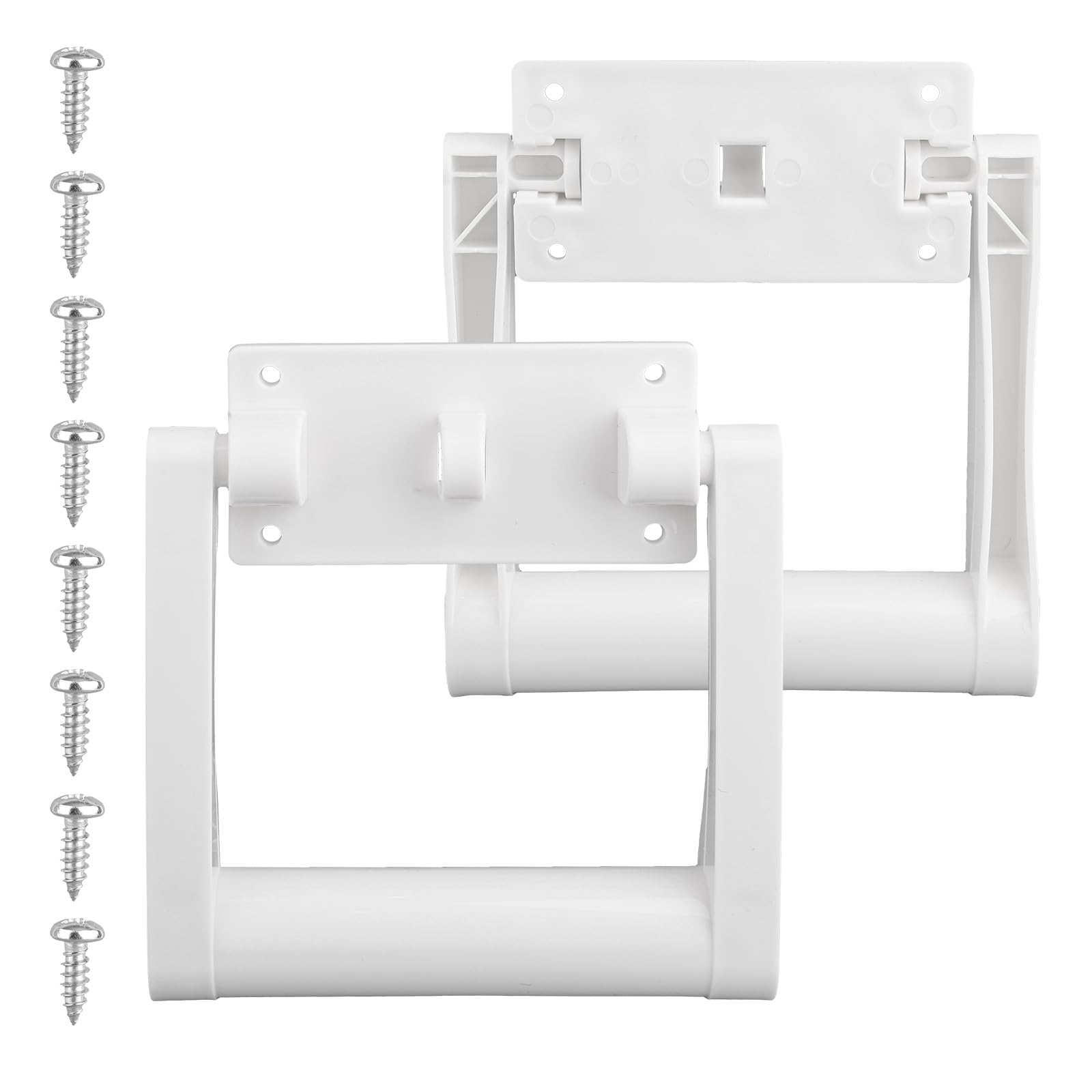 Fukaisu 2pcs 21025 Replacement Handles for Coolers, High Strength Plastic Replacement Handle with Screws Parts Accessories Compatible with Igloo 90-100in/2.29-2.54m Quart Cooler