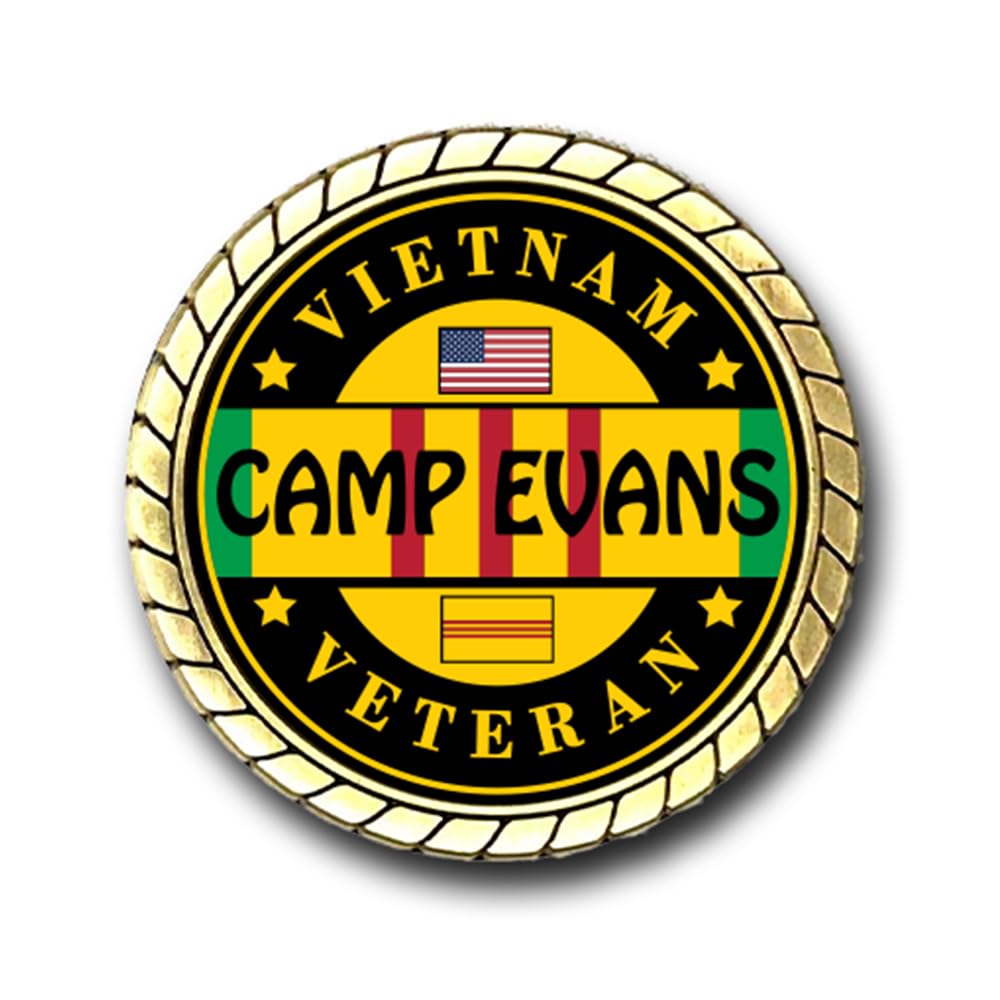 Amazon.com: Camp Evans Vietnam Veteran Challenge Coin : Collectibles & Fine  Art