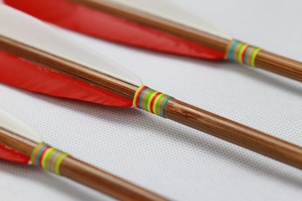 50x 39.4 inch Super Bamboo Arrow shafts Yumi/Kyudo Style with Varied Tension Supported/Spine Group Choice