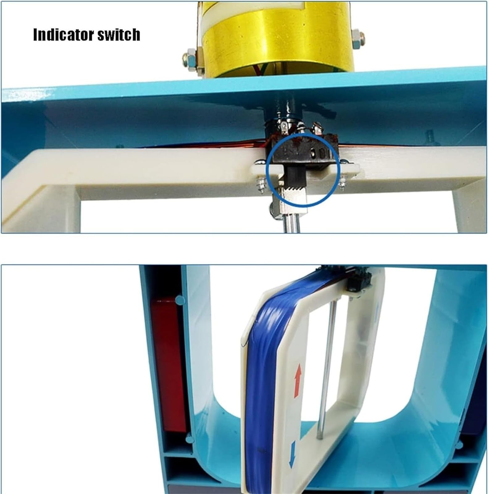 Modello Di Motore E Generatore Cc/Ca, Dimostratore Fai-Da-Te Del Principio Elettromagnetico, Apparato Per Esperimenti Di Fisica Ed Elettromeccanica, Strumento Didattico Per L'Apprendimento Scolastico