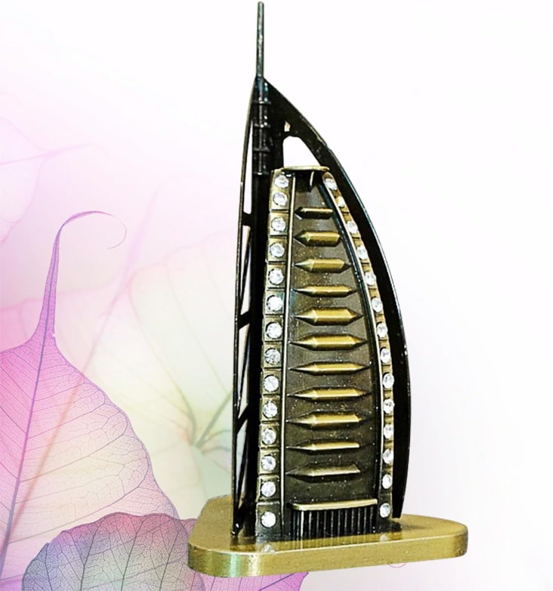 STOBAZA Sailboat Nautical Style Decor Made of Zinc Alloy Retro Unique Creative Desktop Ornament Collectible Miniature for Home Decor and Wedding Gift