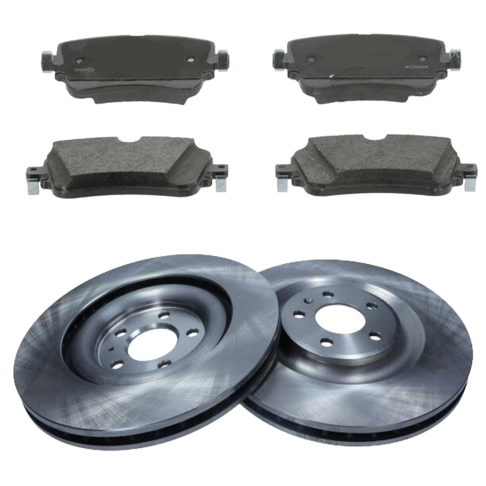 KIT FRENI POSTERIORI compatibile con AUDI Q8 (4MN) - DISCHI + PASTIGLIE OEM: FDB4807 | 18493 |SOSTITUZIONE DIRETTA|BASSA POLVERE|SILENZIOSO