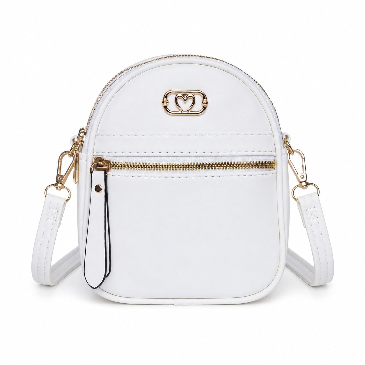 Mini Sling Bag for Women & Girls | PU Leather Small Crossbody Bag with 2 Zipper Compartments, Adjustable Strap & Front Pocket | Stylish Everyday Travel Sling Purse-image-39