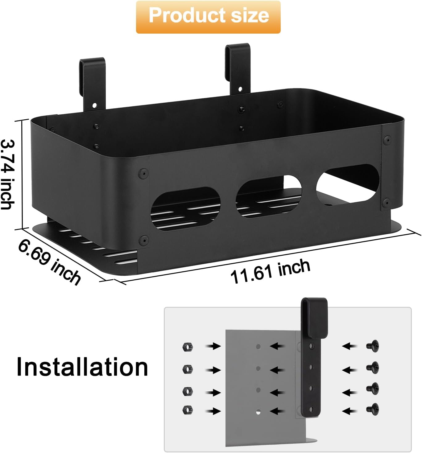 Traeger Pellet Storage Bin, Grill Storage Bin with 3 Hooks, Pellet Storage Containers Accessories Suit for Traeger ironwood 885, Pro 34/22 Series, Pro D2 575, Pro 780, Ironwood 650, Z-Grill, Pit Boss