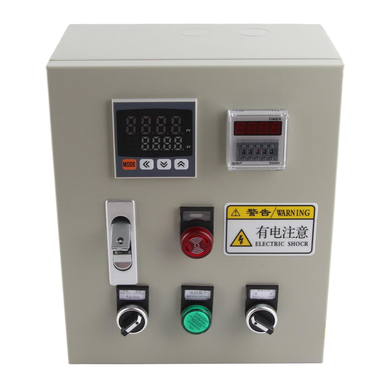 Fafeicy PID Temperature Controller 0 do 400℃, 380VAC 7,5KW, Skrzynka