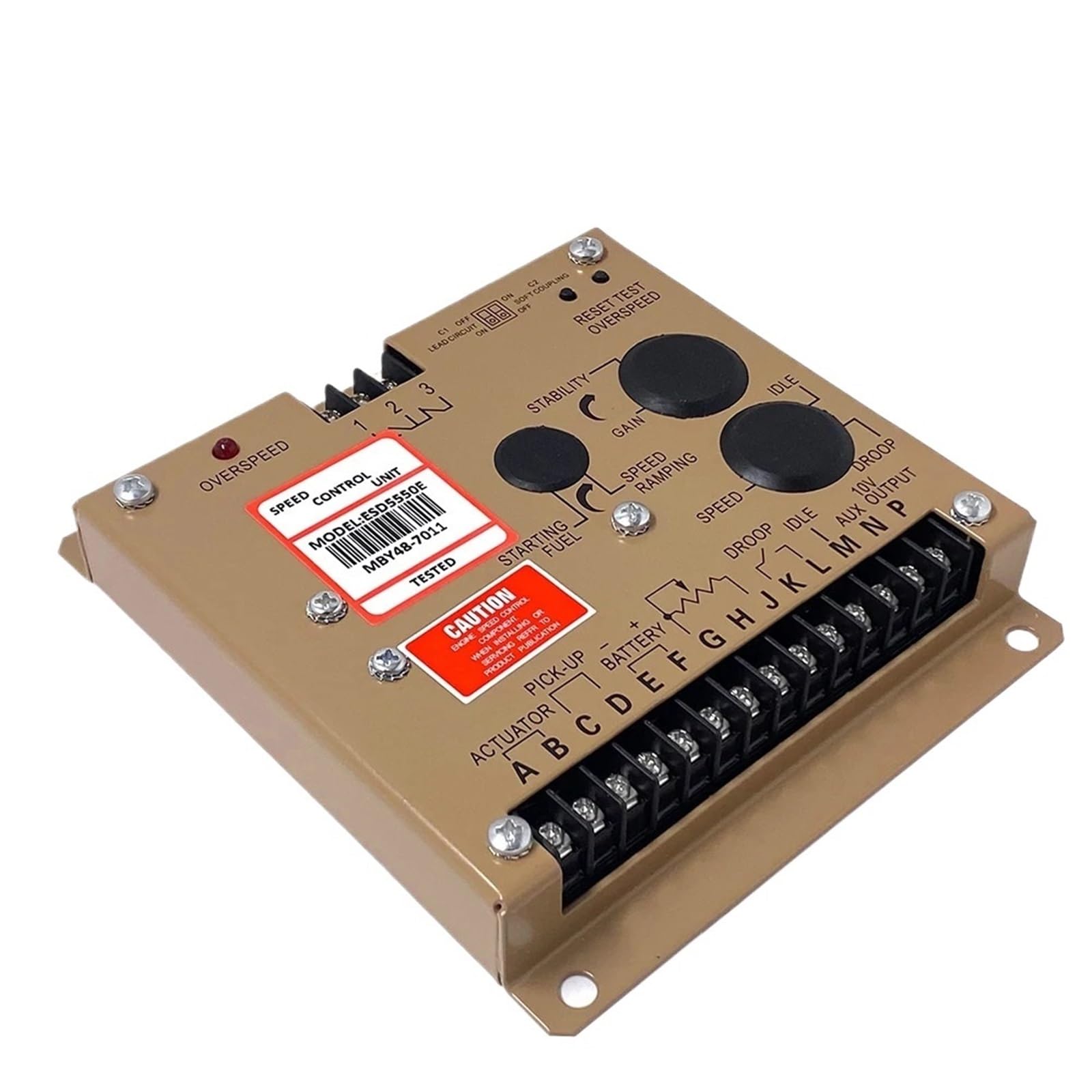 Jdilfunu Esd5550e Speed Governor Control Unit Generator Electronic Controller Module Engine Parts 1Pcs