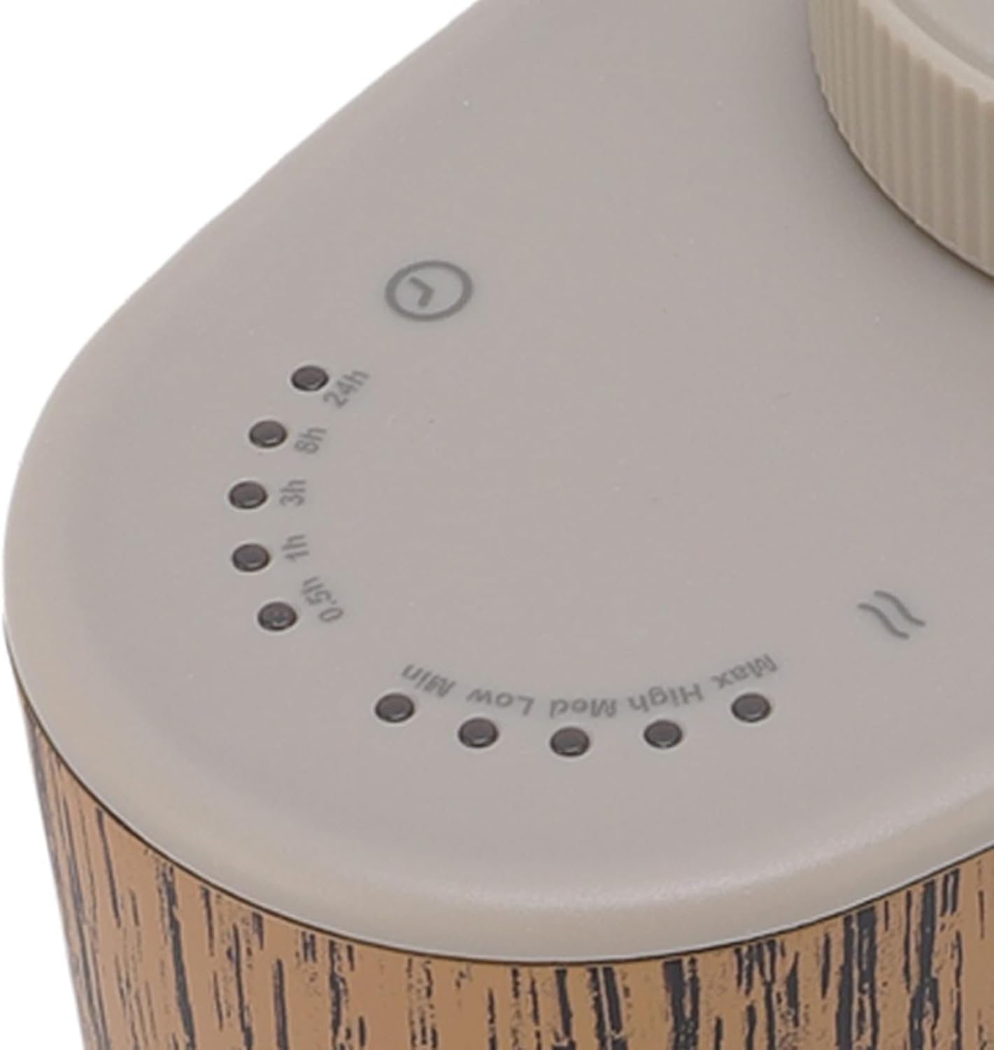 Portable Essential Oil Diffuser, App Controlled, Low Noise, Smart Aromatherapy Diffuser, 60ML, for Home, Car, Office (Wood Grain)